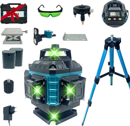 Nível Laser 16 Linhas 360° Pro