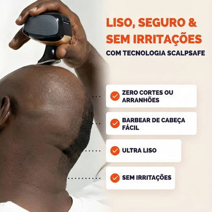 Afeitador Cabeça & Corpo 4-em-1